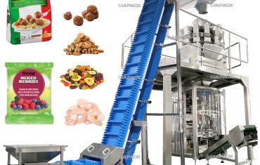 Màquina d'envasat automàtica per omplir i pesar aliments congelats