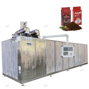 Màquina d'envasat i ompliment de bosses de buit de maó de doble cambra automàtica