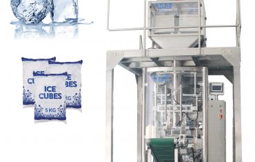 Màquina automàtica d'envasar cubs de gel de 5 kg