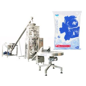 Màquina de segellat de farciment vertical amb copa volumètrica per a sal