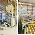 La línia de paletització està preparada per al lliurament