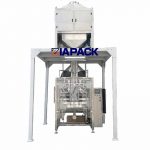 Màquina de segellament d'ompliment vertical ZL1100 per a pellets de fusta de 15-25 kg