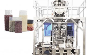 Màquina automàtica d'envasar per farcir bosses de buit tipus maó per a gra