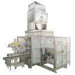 Màquina d'envasament automàtica de bosses teixides de PP Autoamtic ZLCK-25 per a fertilitzants de 25-50 kg