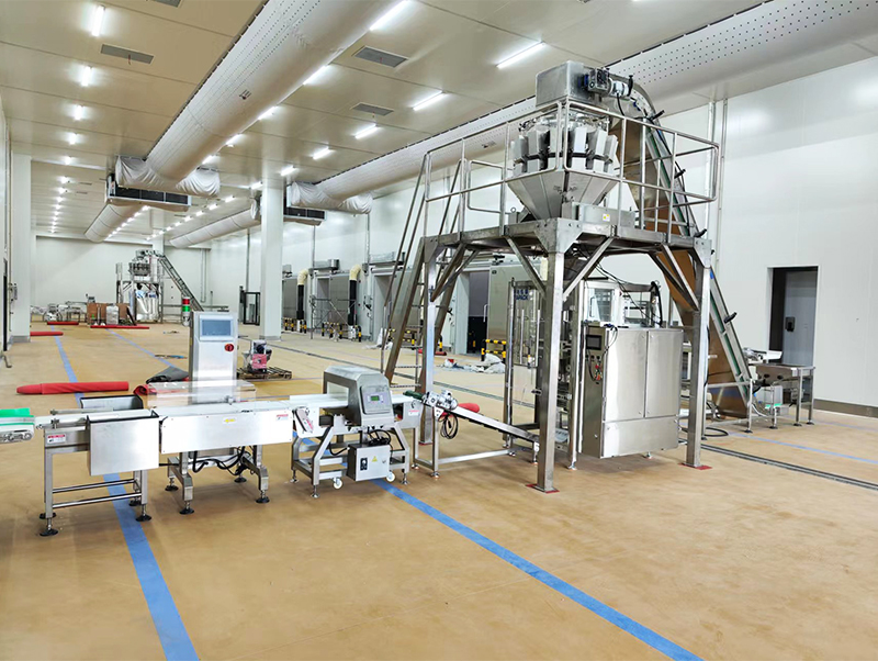 màquina automàtica d'envasar aliments forzens