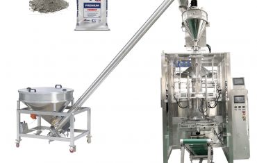 Bossa automàtica d'ompliment de pols de massilla que forma una màquina d'envasat de segellat