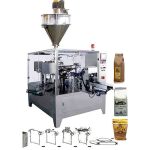 Màquina d'embalatge automàtica de bosses amb cremallera prefabricada