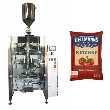 Màquina d'envasat de salses de quetxup de 500g-2kg