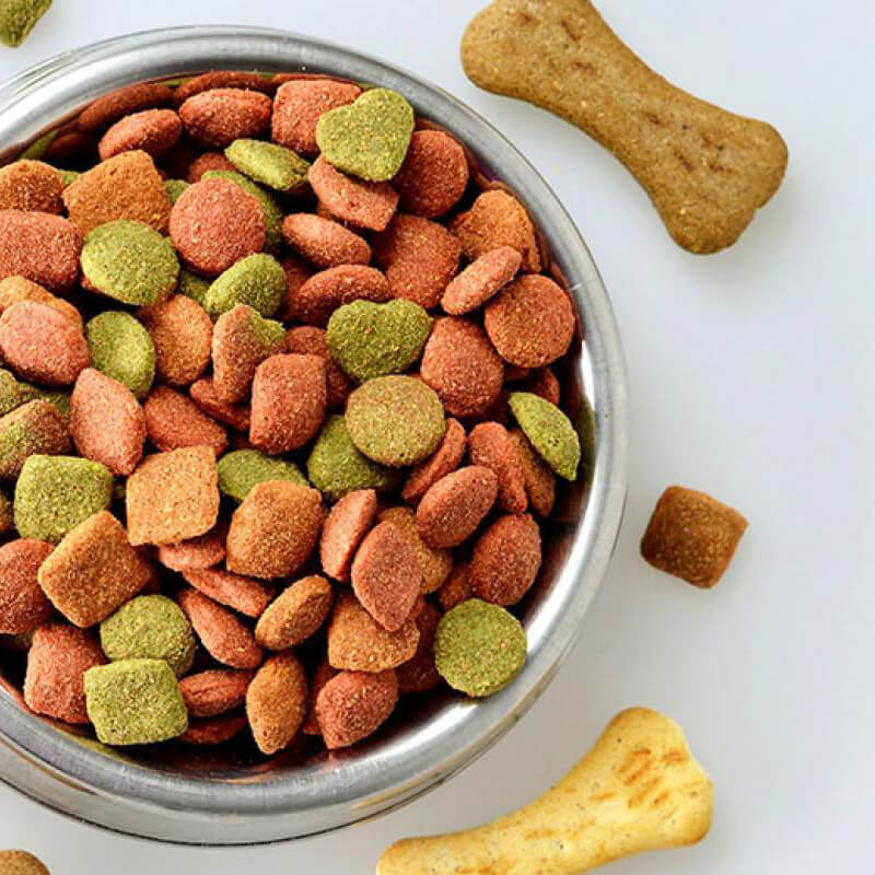 Línia de producció automàtica d'envasos d'aliments per a mascotes