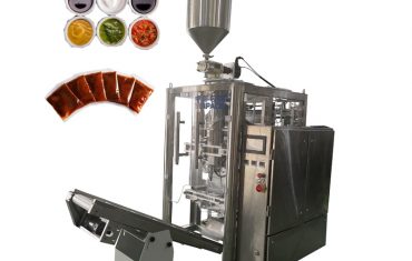 Màquina d'envasament de segellat d'ompliment de bossa vertical automàtica per a salsa